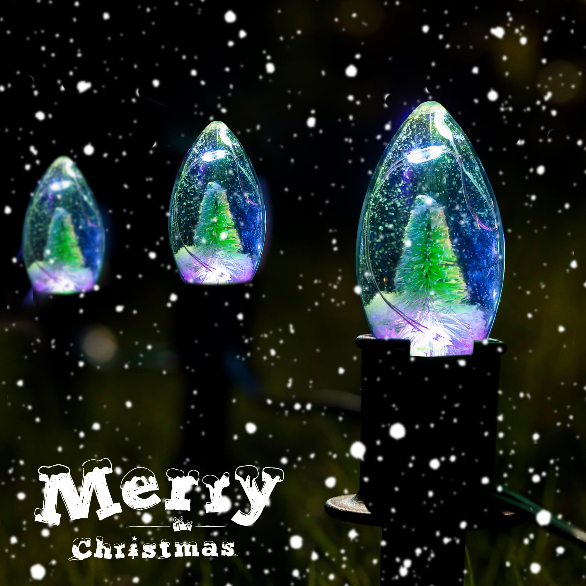 レア！ チップとデール LEDライト Happy Holidays Amazon.com: Techip 108FT 300LED Halloween Christmas String